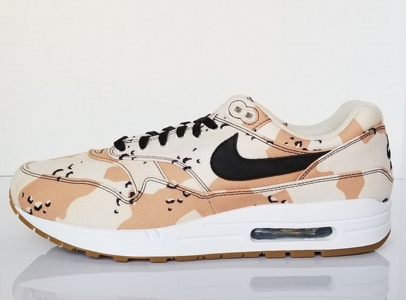 Nike Air Max 1 Premium Camo 875844-204 Running 12 - Picture 3 of 8